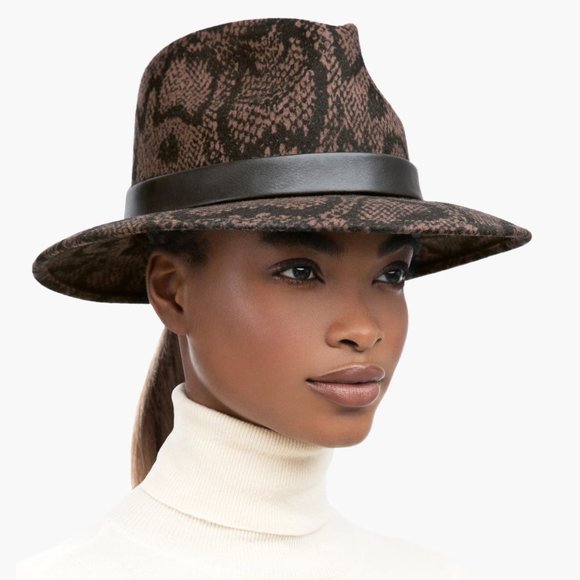 MS Cool Wool Felt Fedora Hat main image 4